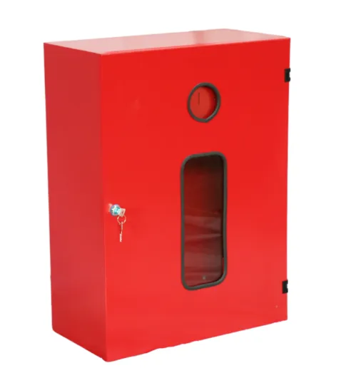 Aluminijasta omarica za gasilni aparat